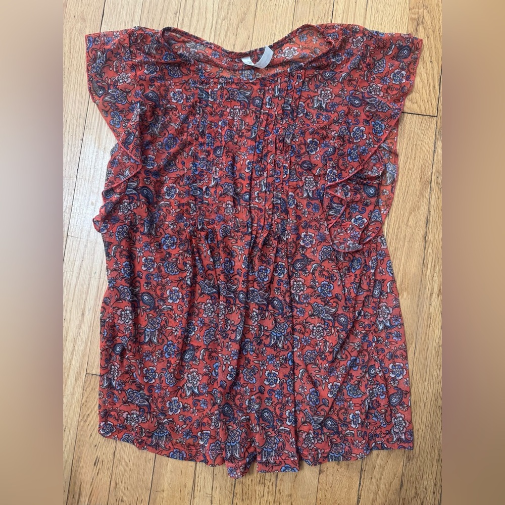 PerSeption Concept Sheer Floral Blouse - Picture 3 of 5